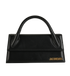 Le Chiquito Long, £310, Handbags, Black, Leather, Front view